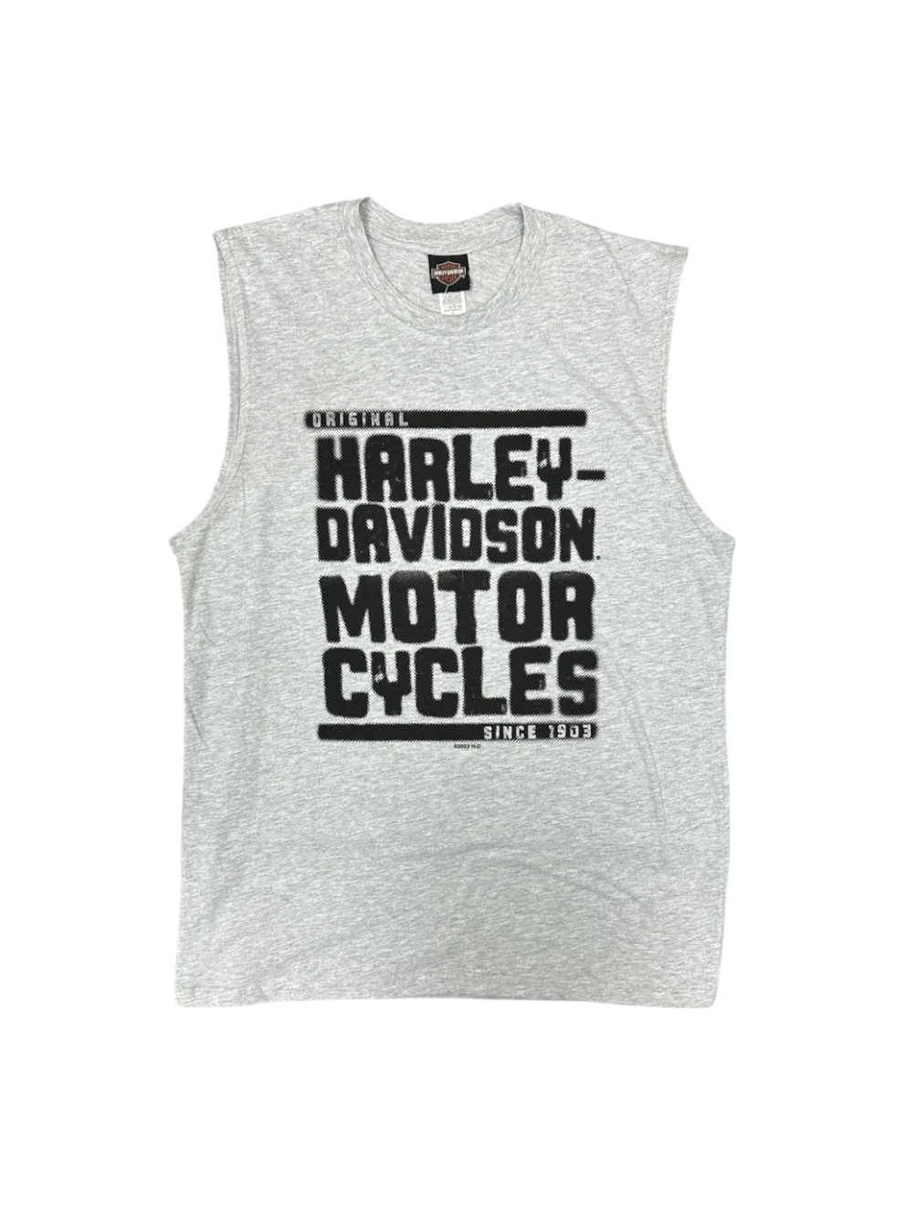 Grey Muscle Tee