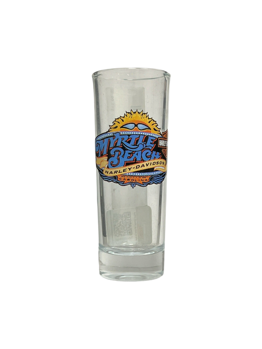Sun Logo Tall Shot Glass