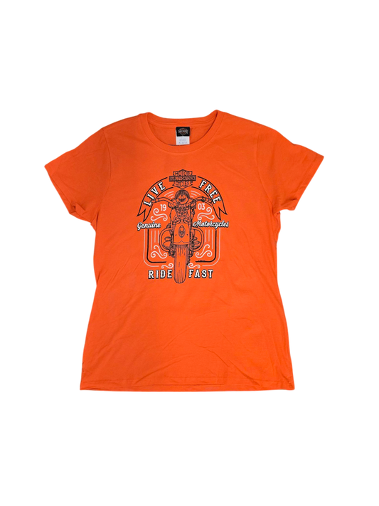 Live Free Ride Fast Tee