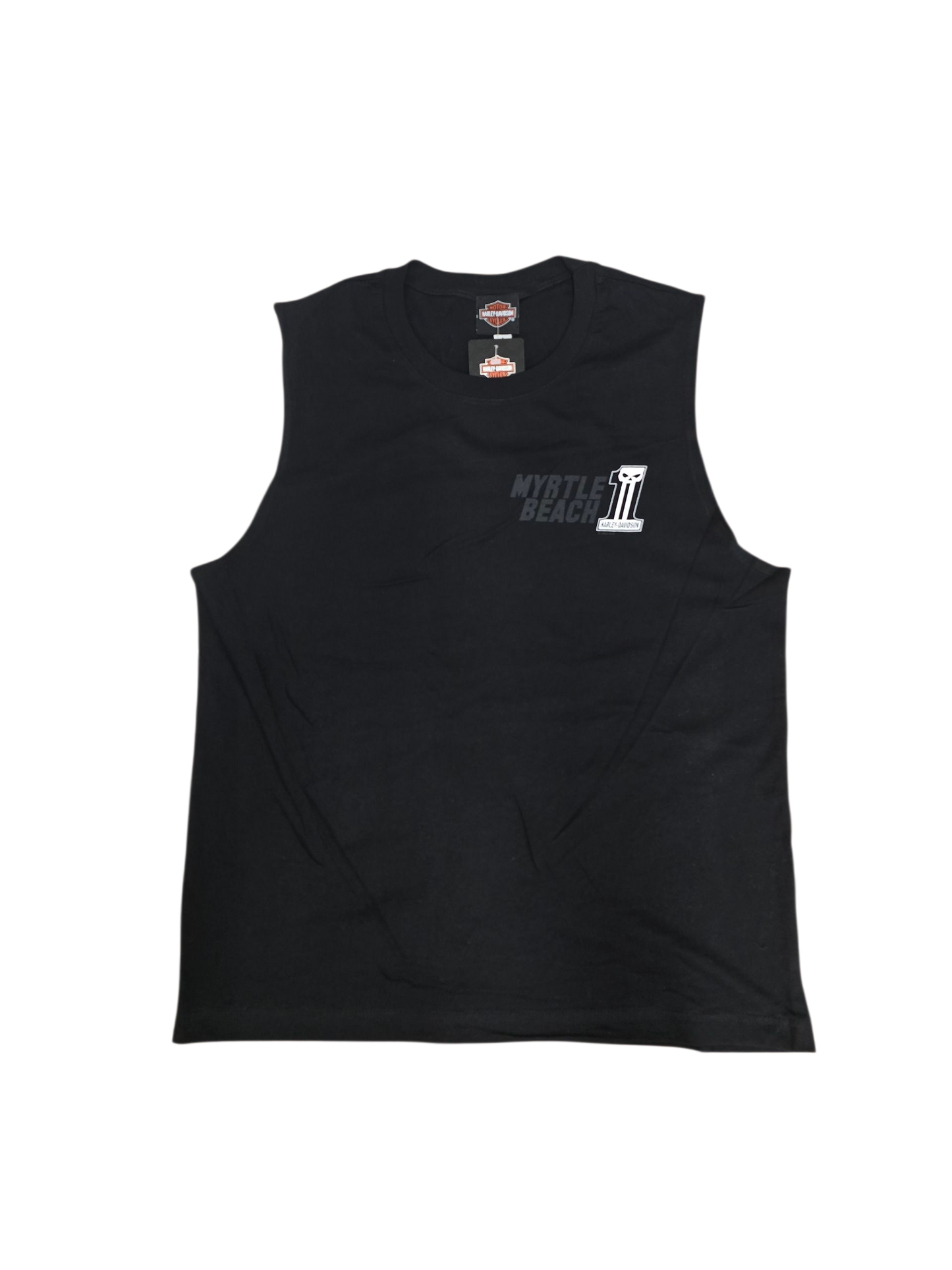 Corner Longtooth Sleeveless Tank