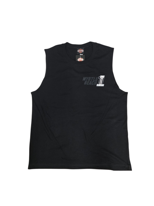 Corner Longtooth Sleeveless Tank