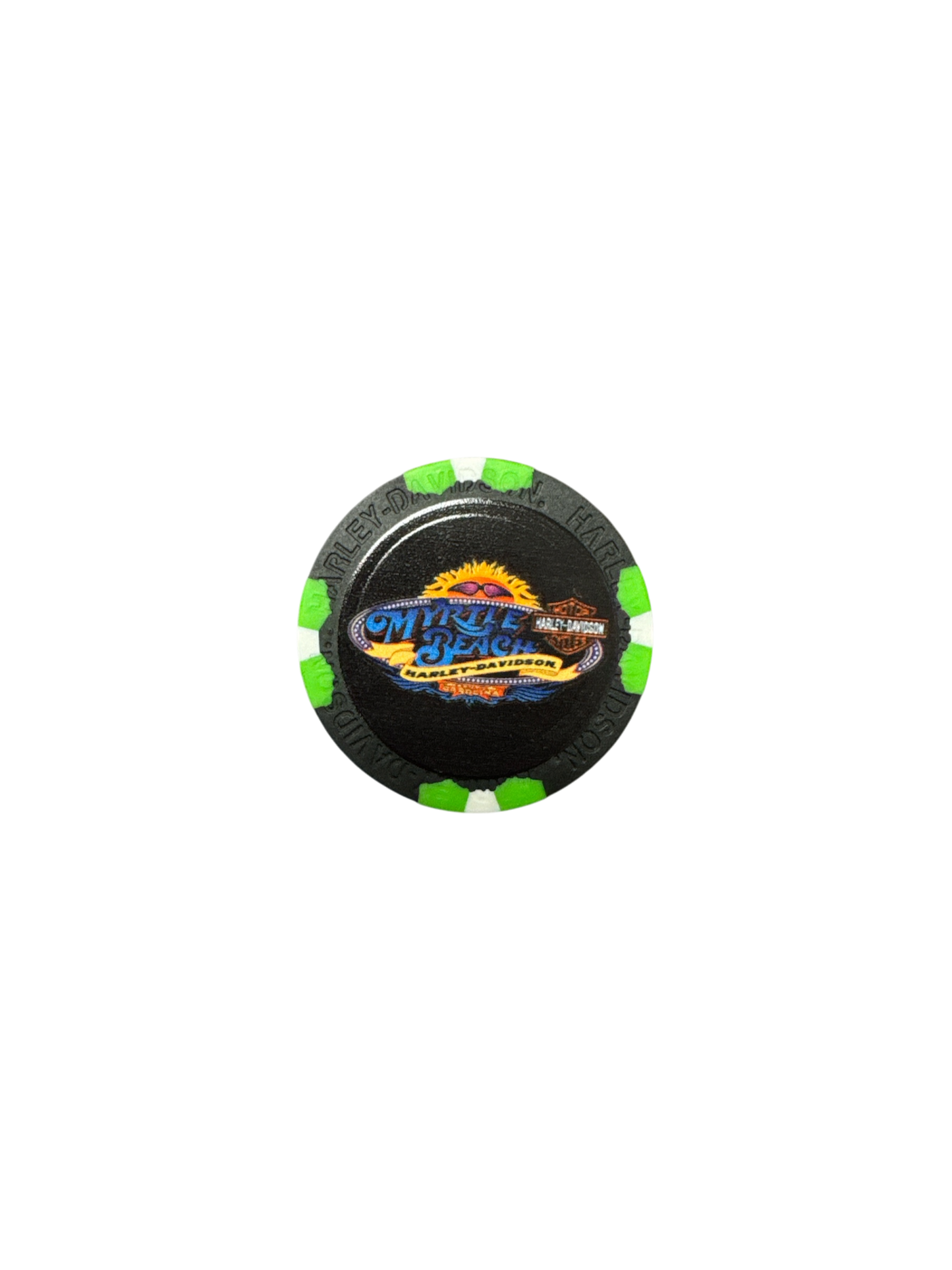 Myrtle Beach Harley-Davidson Full Color Poker Chip