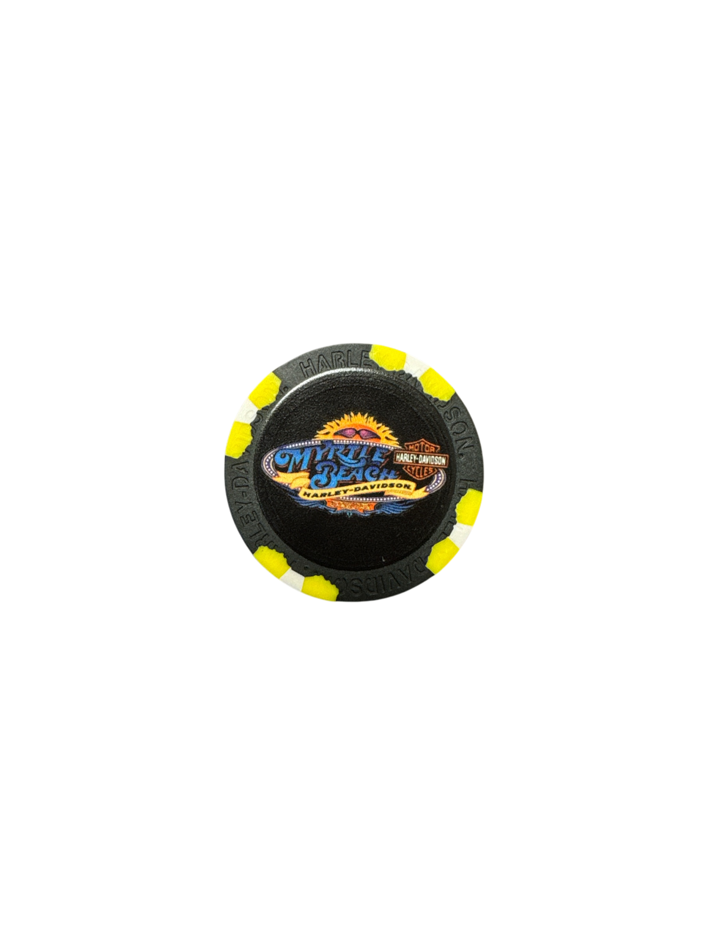 Myrtle Beach Harley-Davidson Full Color Poker Chip