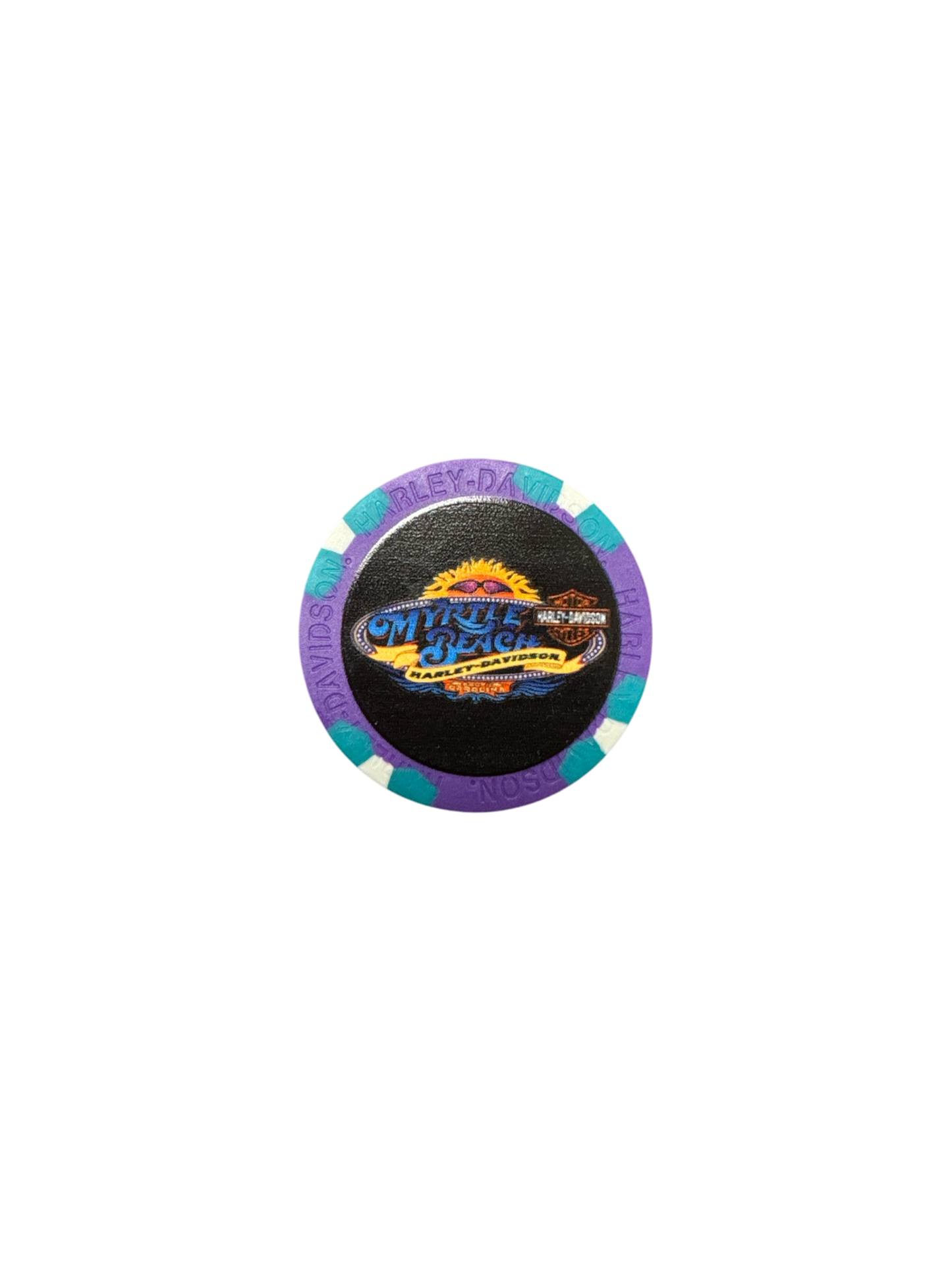 Myrtle Beach Harley-Davidson Full Color Poker Chip