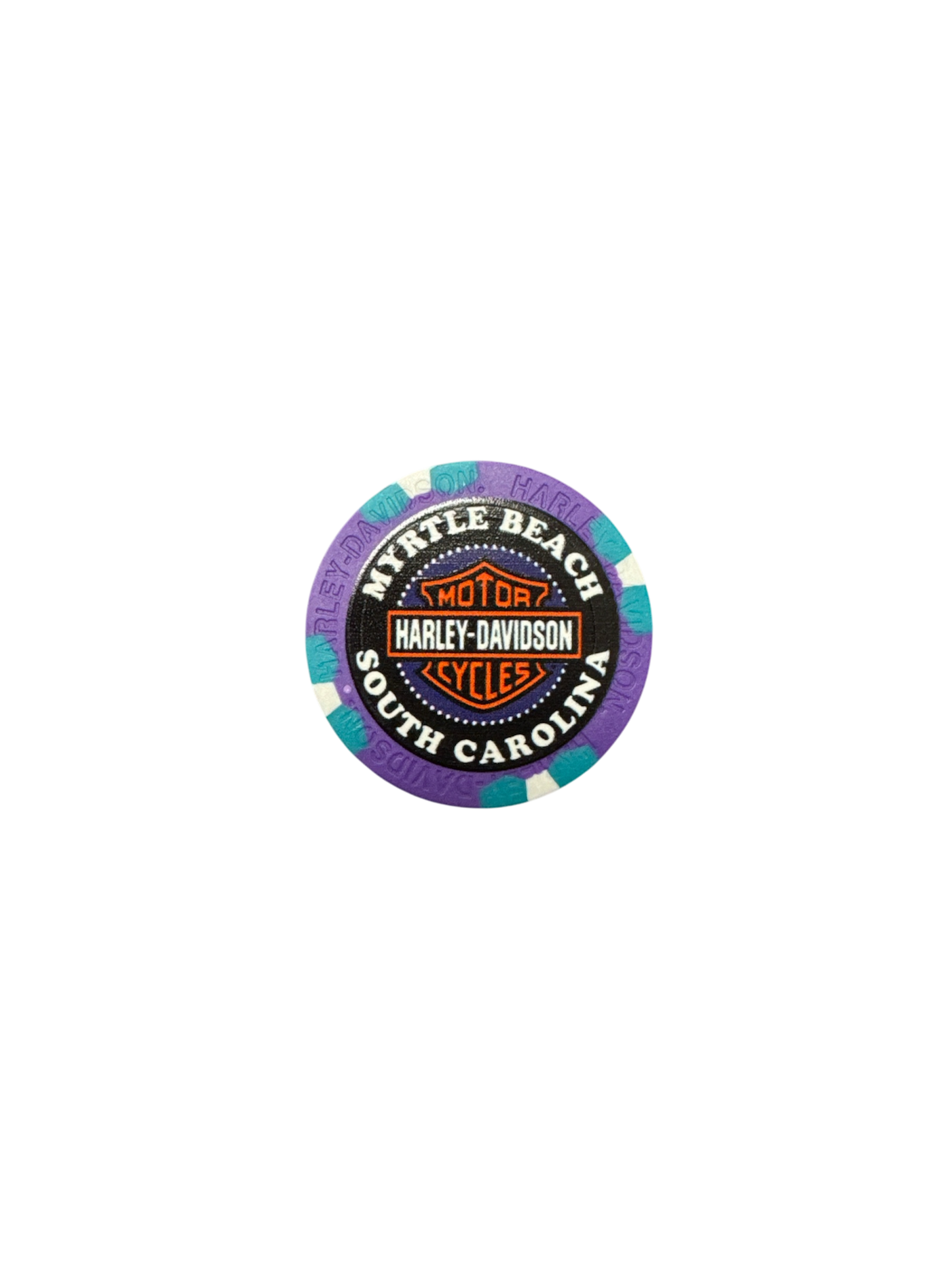 Myrtle Beach Harley-Davidson Full Color Poker Chip