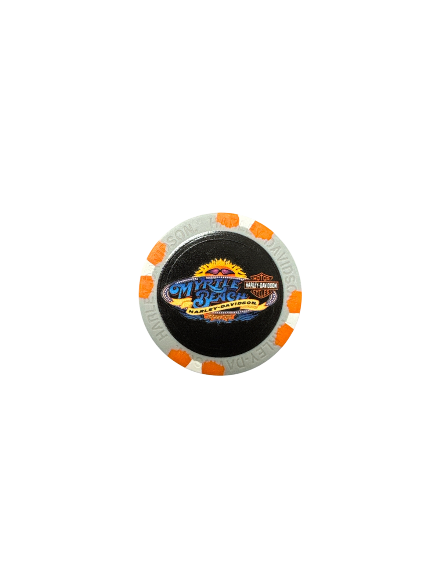 Myrtle Beach Harley-Davidson Full Color Poker Chip