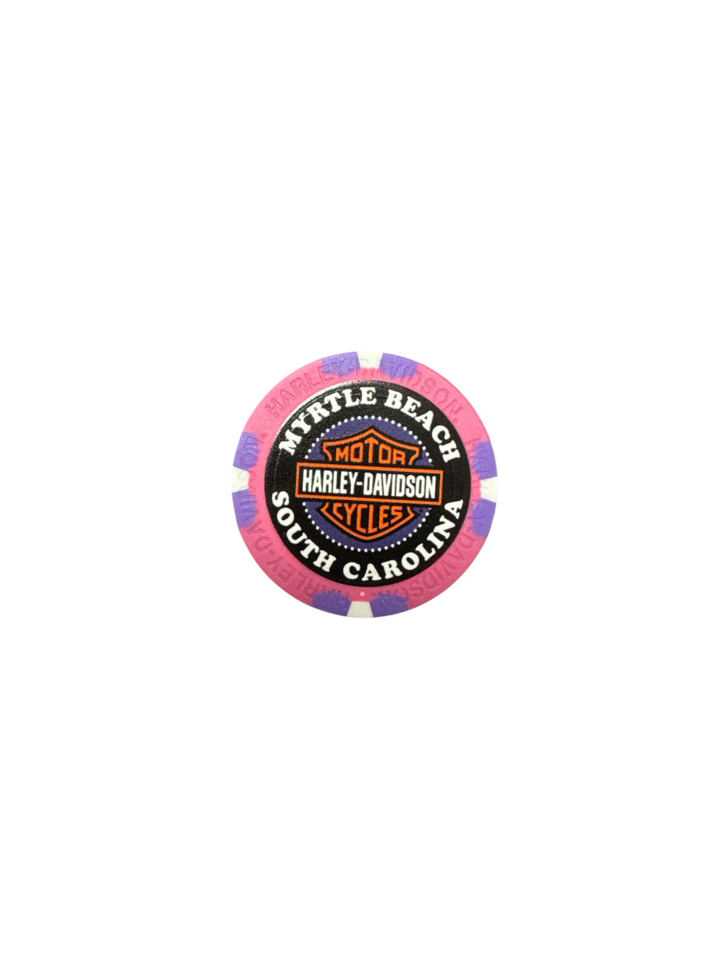 Myrtle Beach Harley-Davidson Full Color Poker Chip