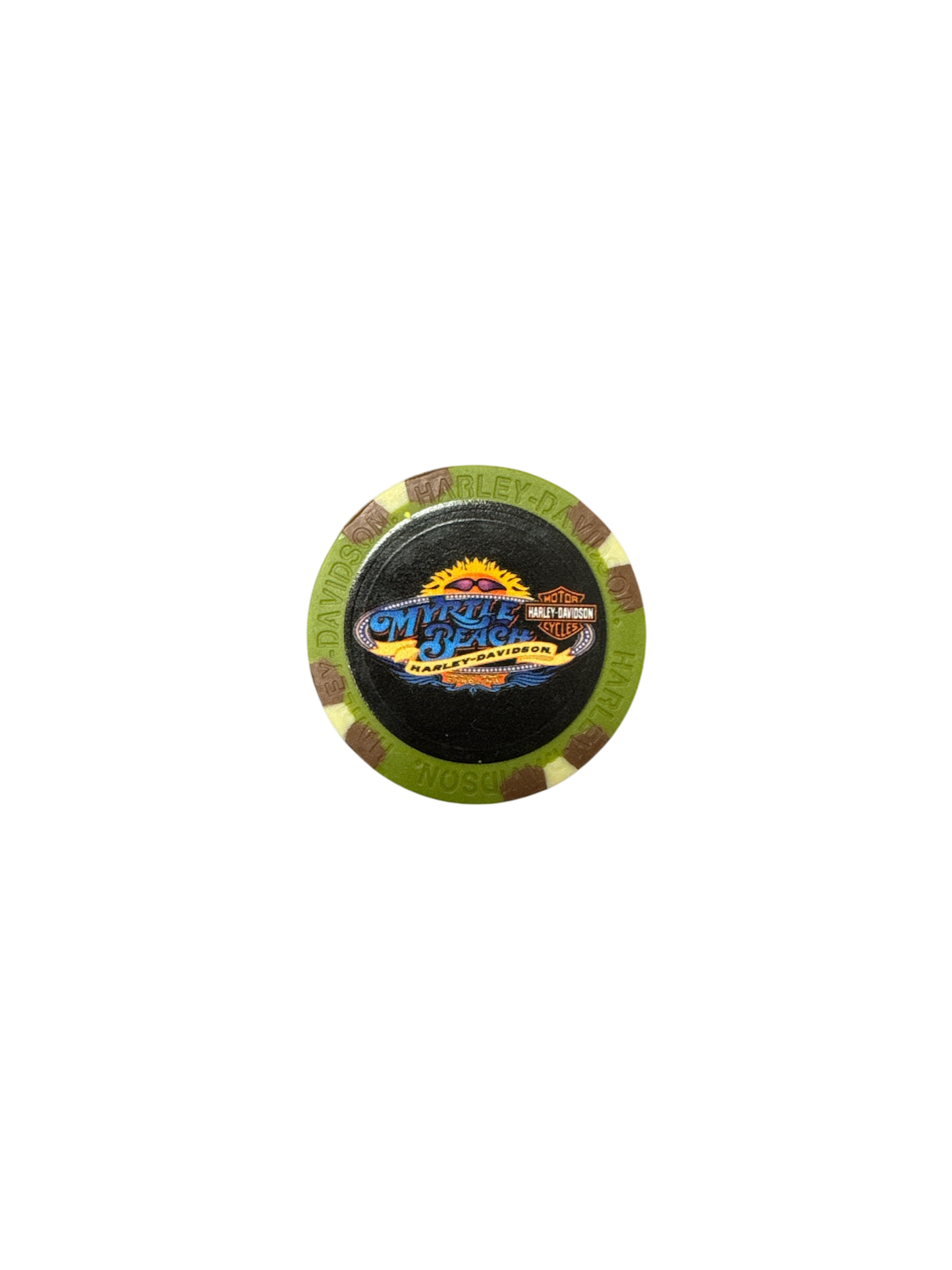 Myrtle Beach Harley-Davidson Full Color Poker Chip