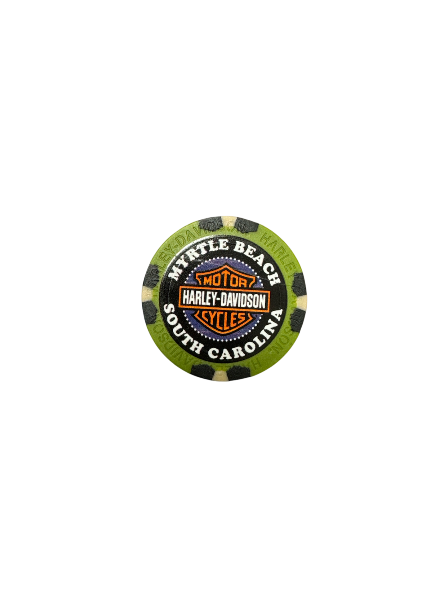 Myrtle Beach Harley-Davidson Full Color Poker Chip