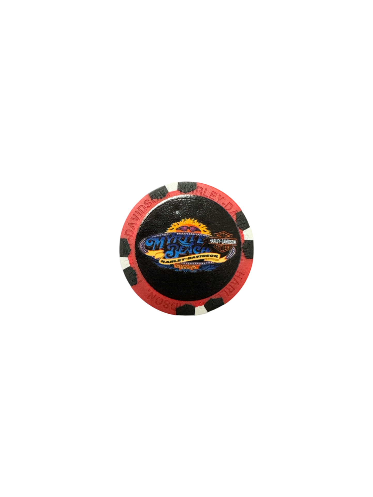 Myrtle Beach Harley-Davidson Full Color Poker Chip