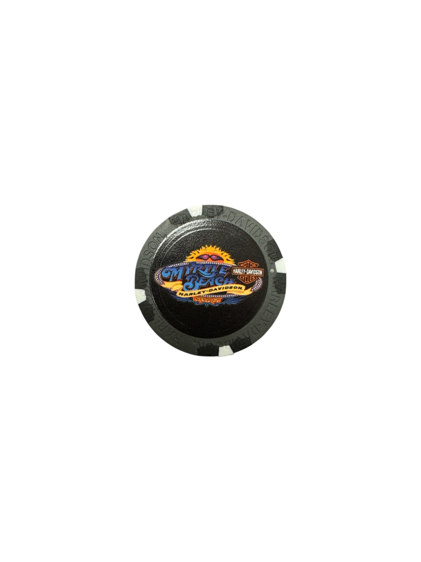 Myrtle Beach Harley-Davidson Full Color Poker Chip