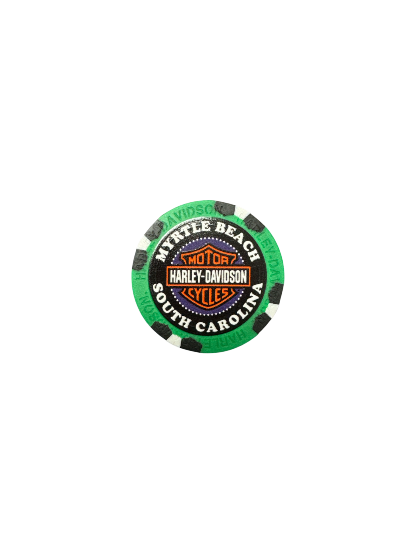 Myrtle Beach Harley-Davidson Full Color Poker Chip