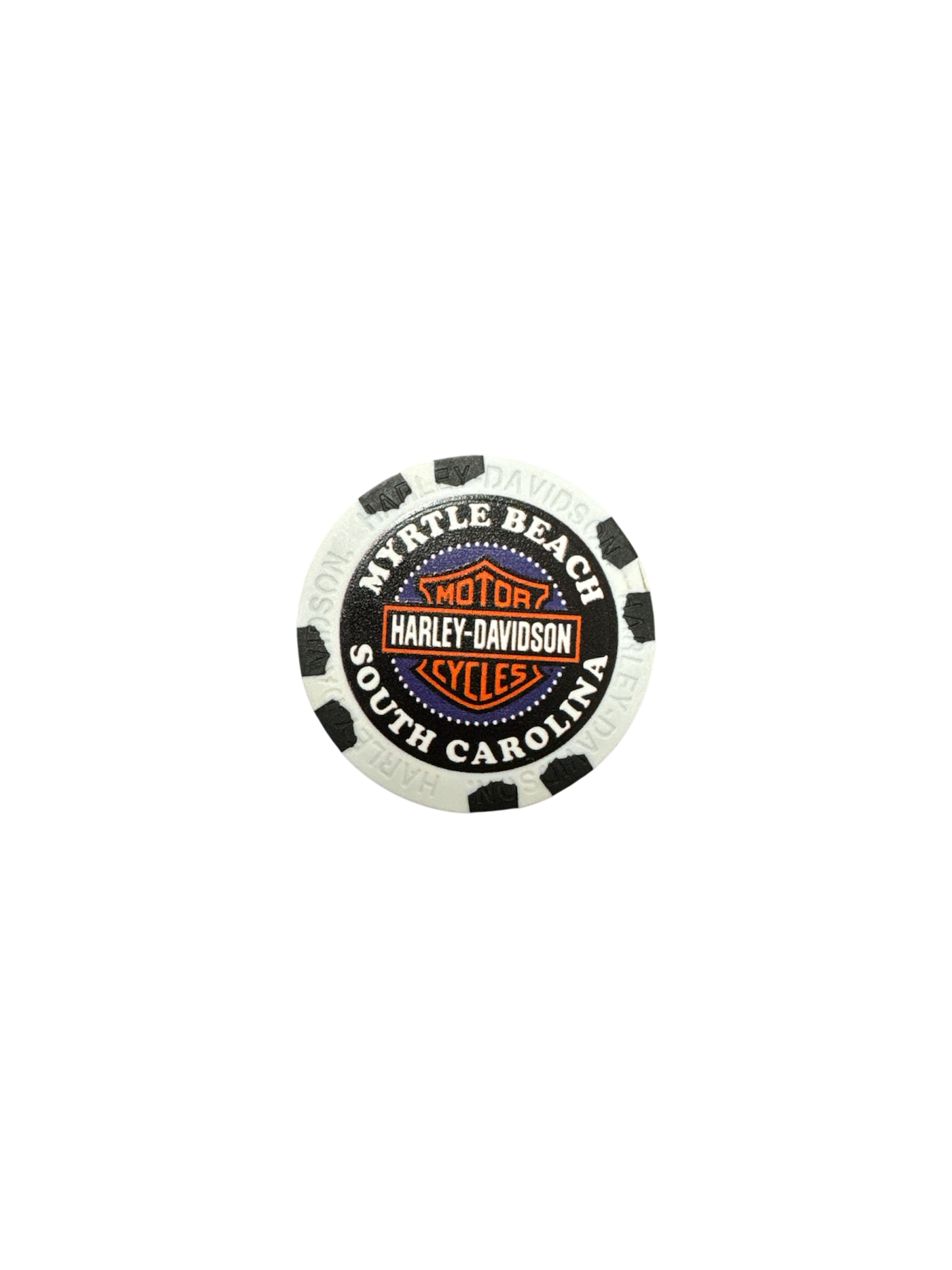 Myrtle Beach Harley-Davidson Full Color Poker Chip