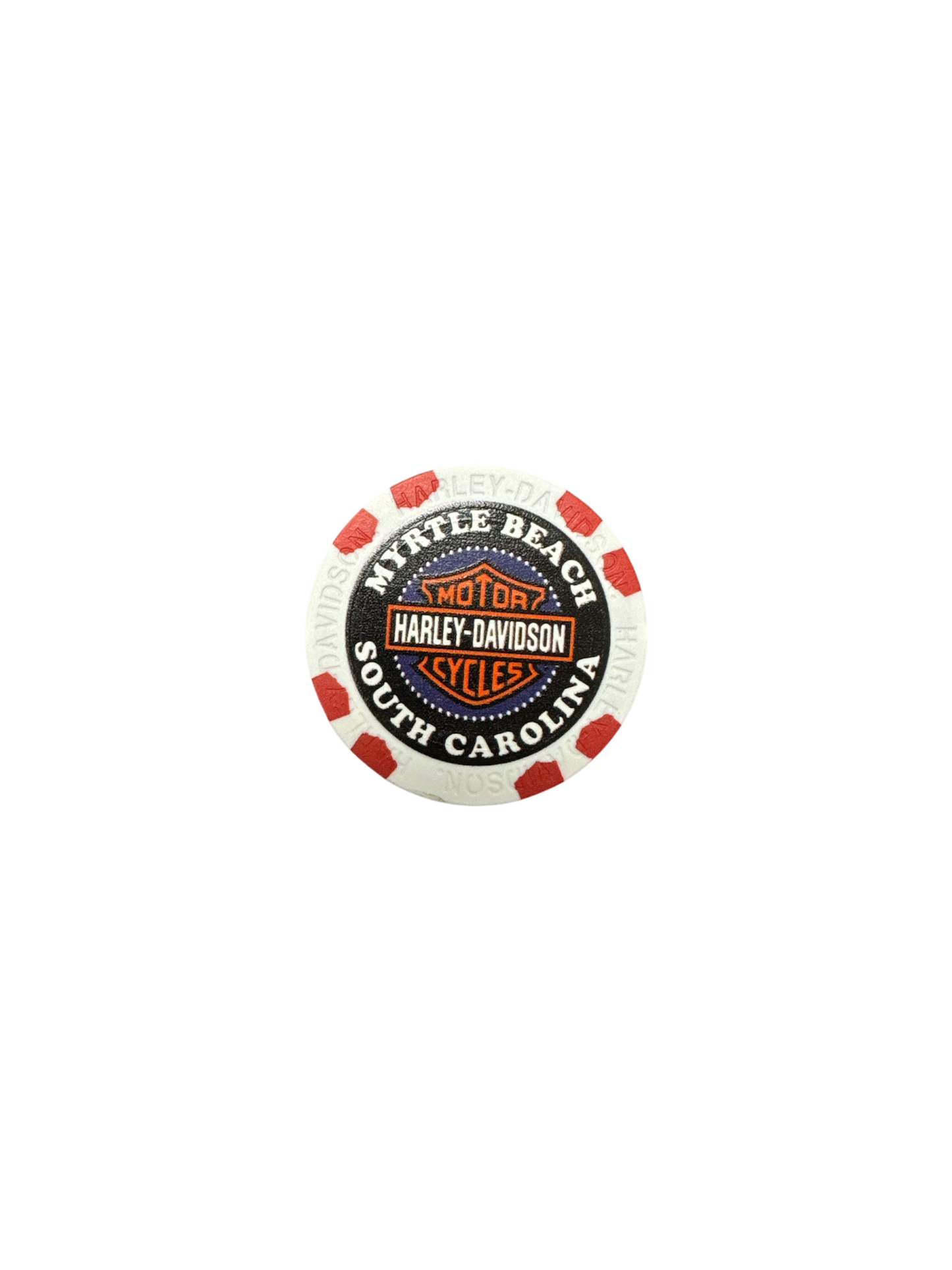 Myrtle Beach Harley-Davidson Full Color Poker Chip