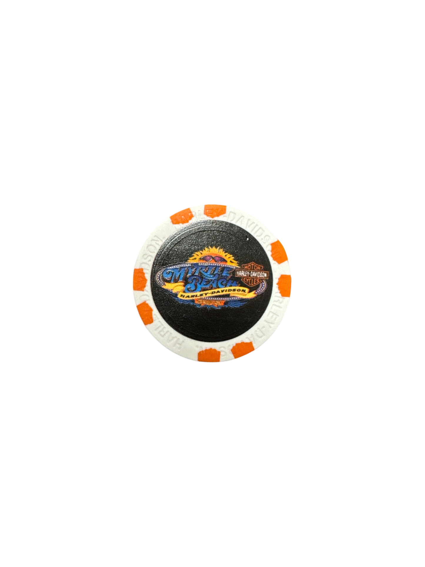 Myrtle Beach Harley-Davidson Full Color Poker Chip