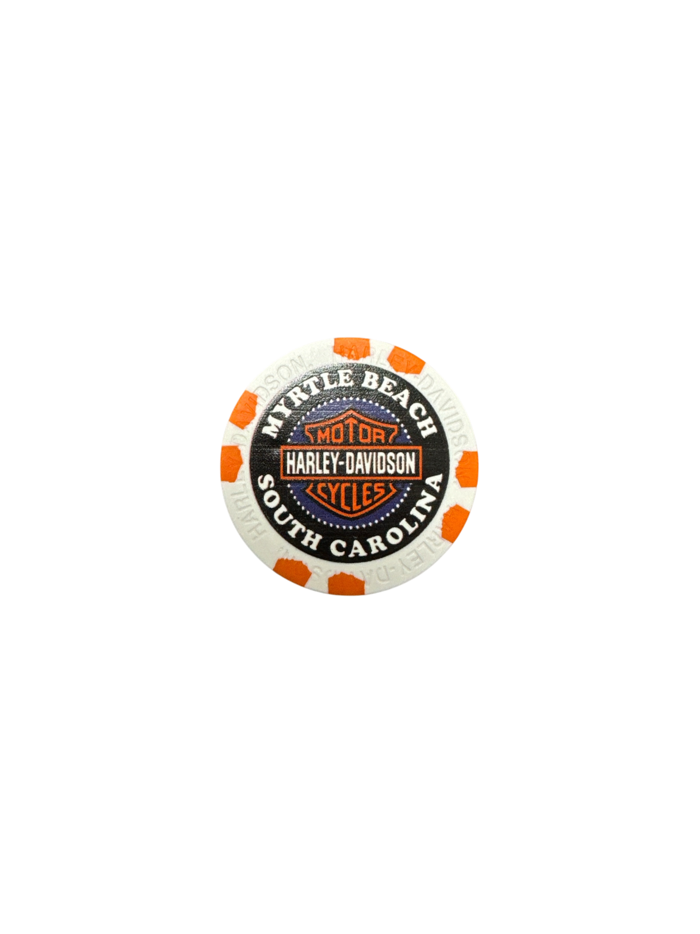 Myrtle Beach Harley-Davidson Full Color Poker Chip