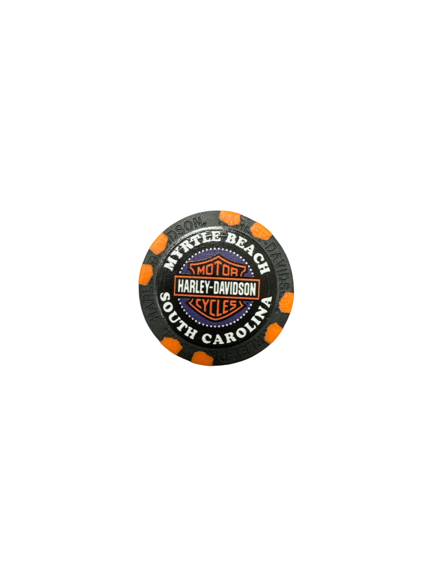 Myrtle Beach Harley-Davidson Full Color Poker Chip