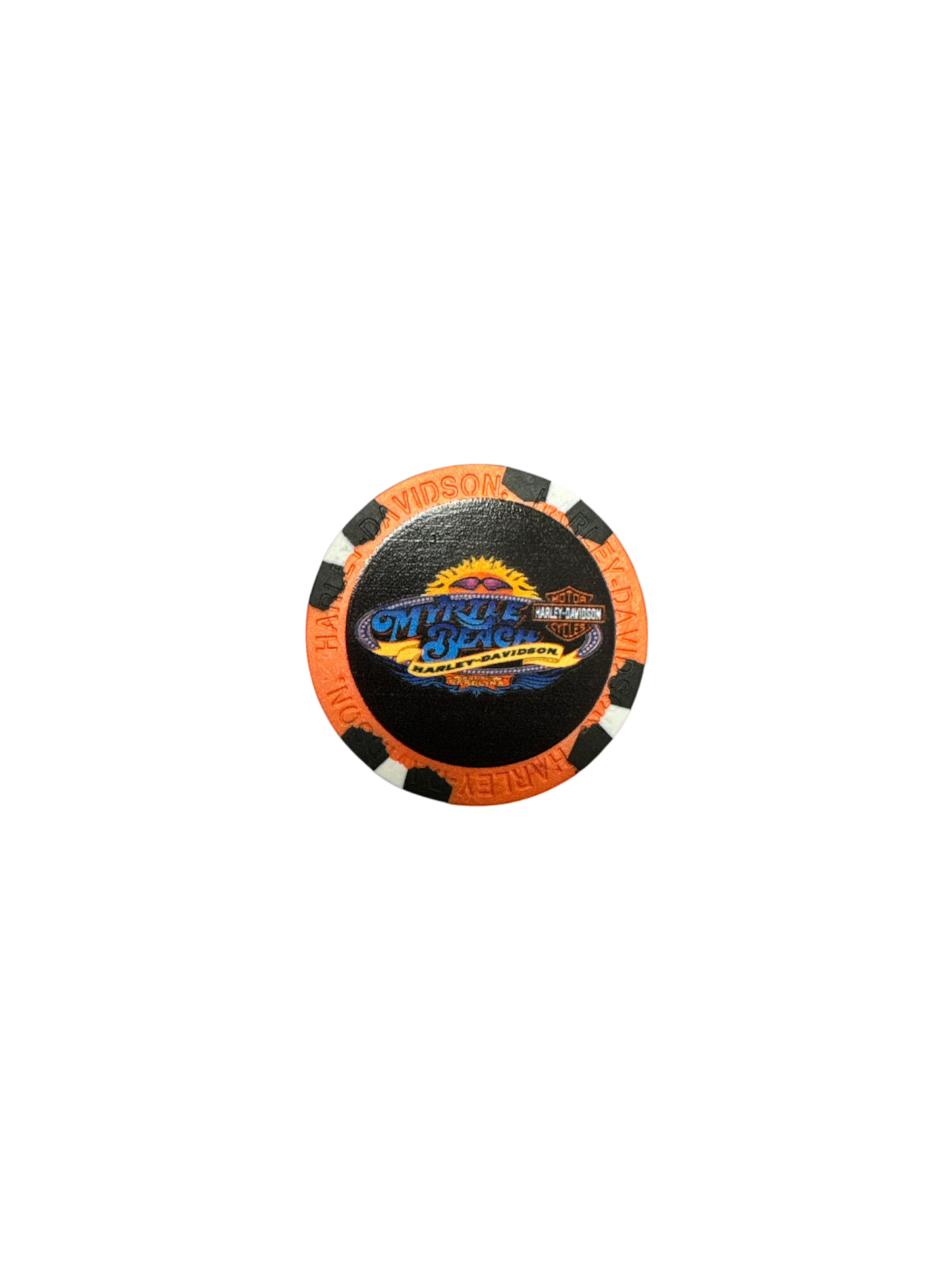 Myrtle Beach Harley-Davidson Full Color Poker Chip