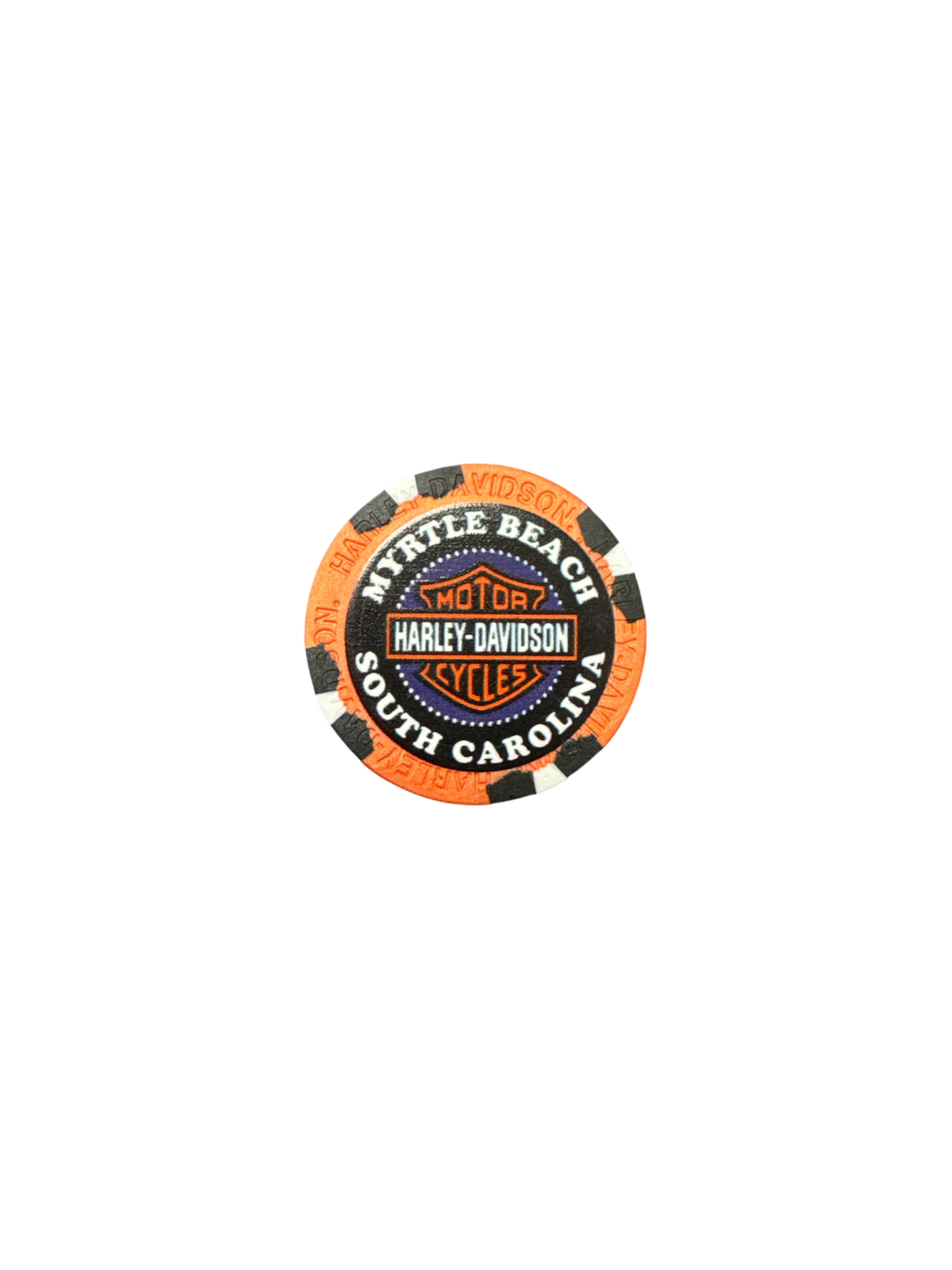 Myrtle Beach Harley-Davidson Full Color Poker Chip