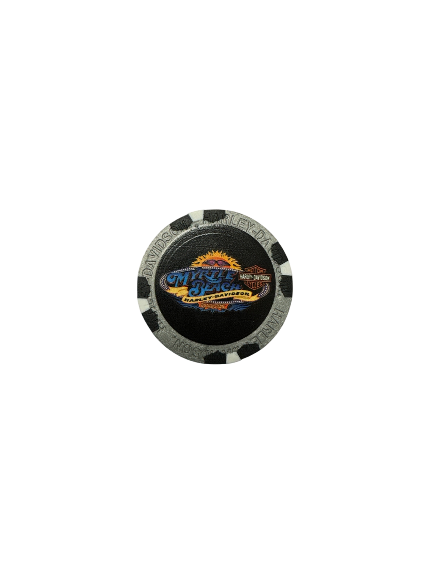 Myrtle Beach Harley-Davidson Full Color Poker Chip