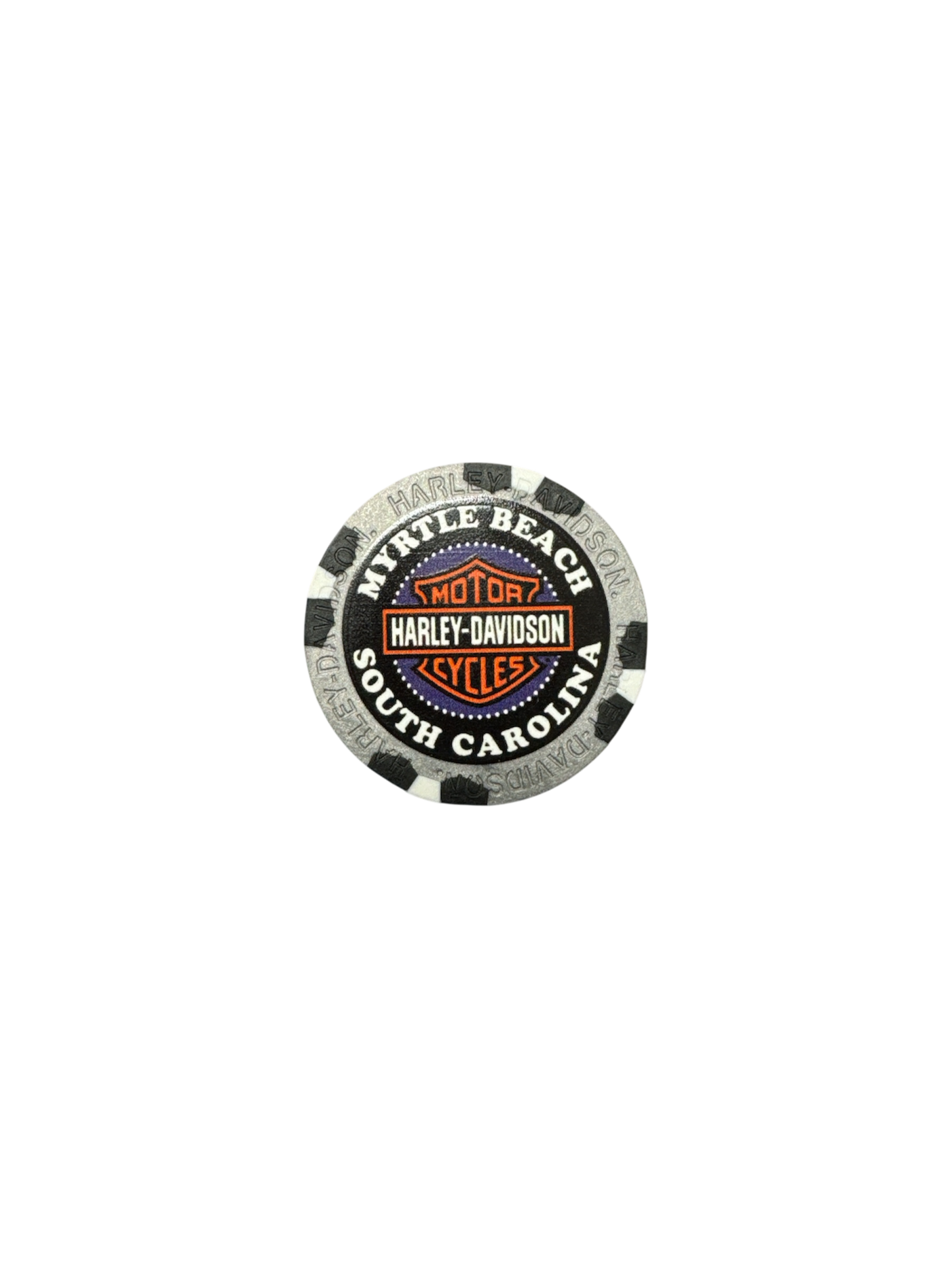 Myrtle Beach Harley-Davidson Full Color Poker Chip