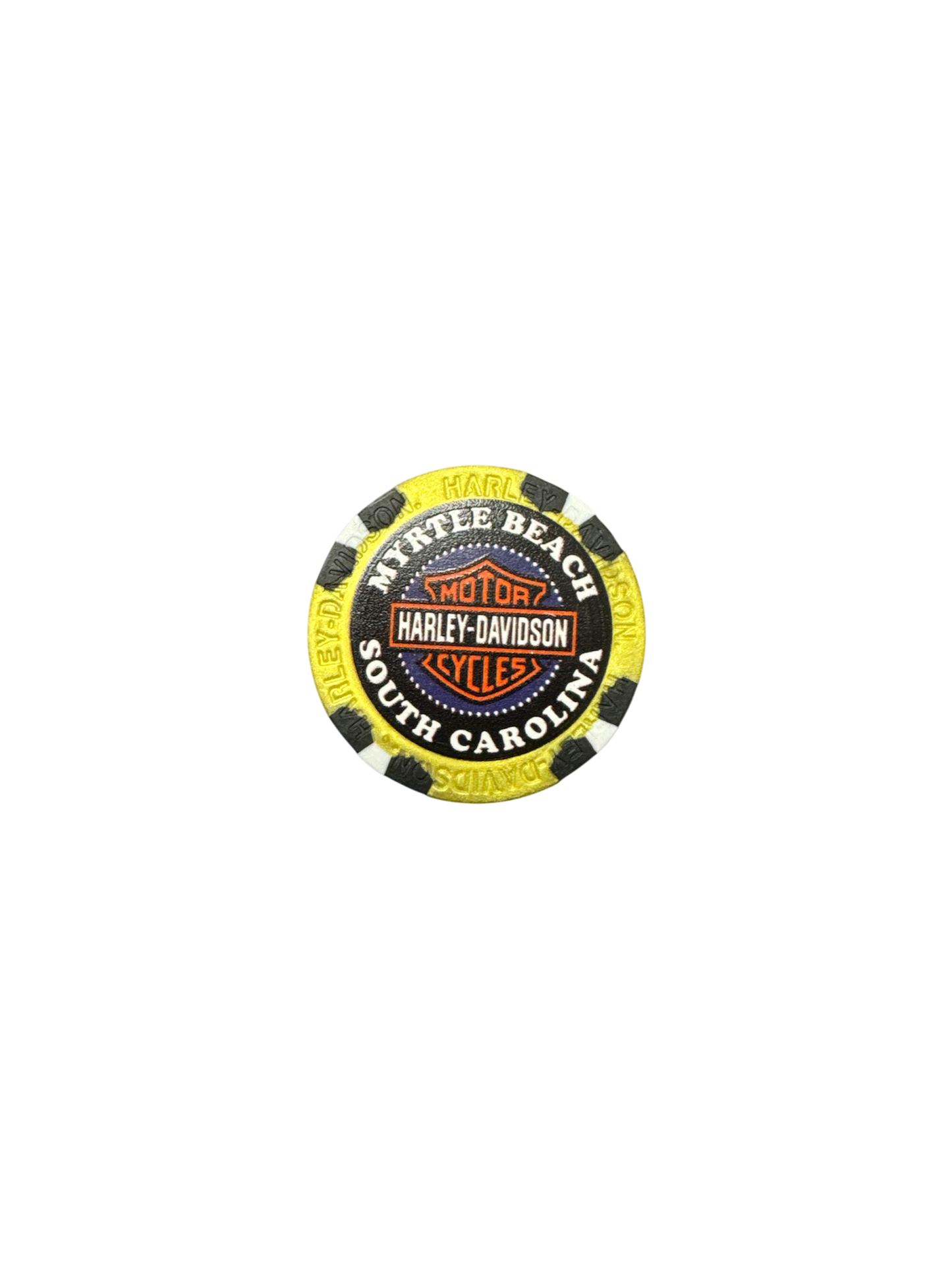 Myrtle Beach Harley-Davidson Full Color Poker Chip