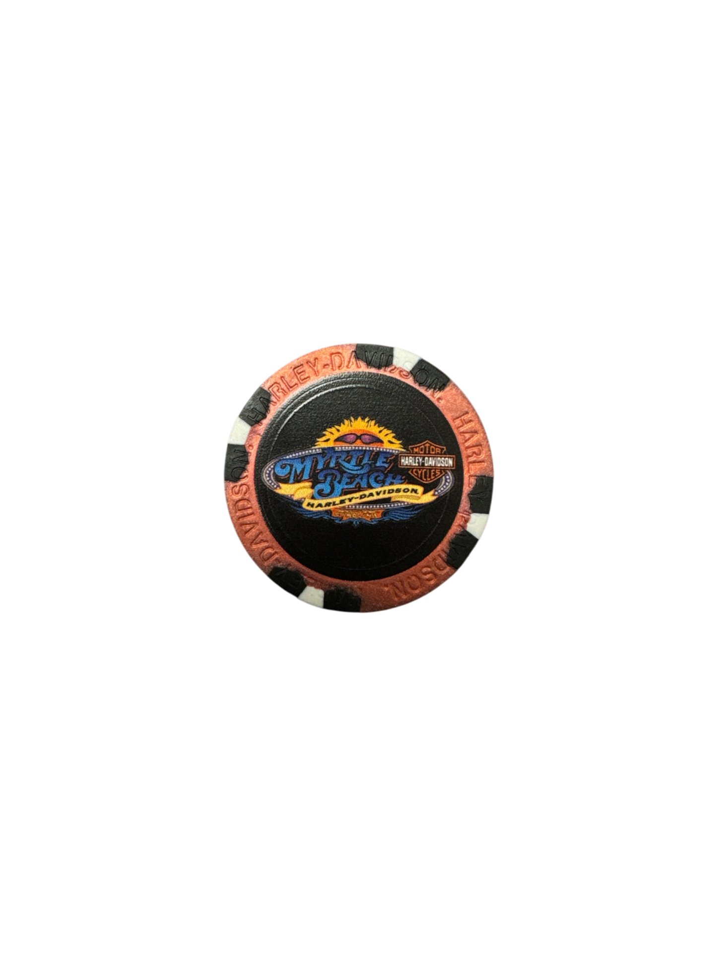 Myrtle Beach Harley-Davidson Full Color Poker Chip