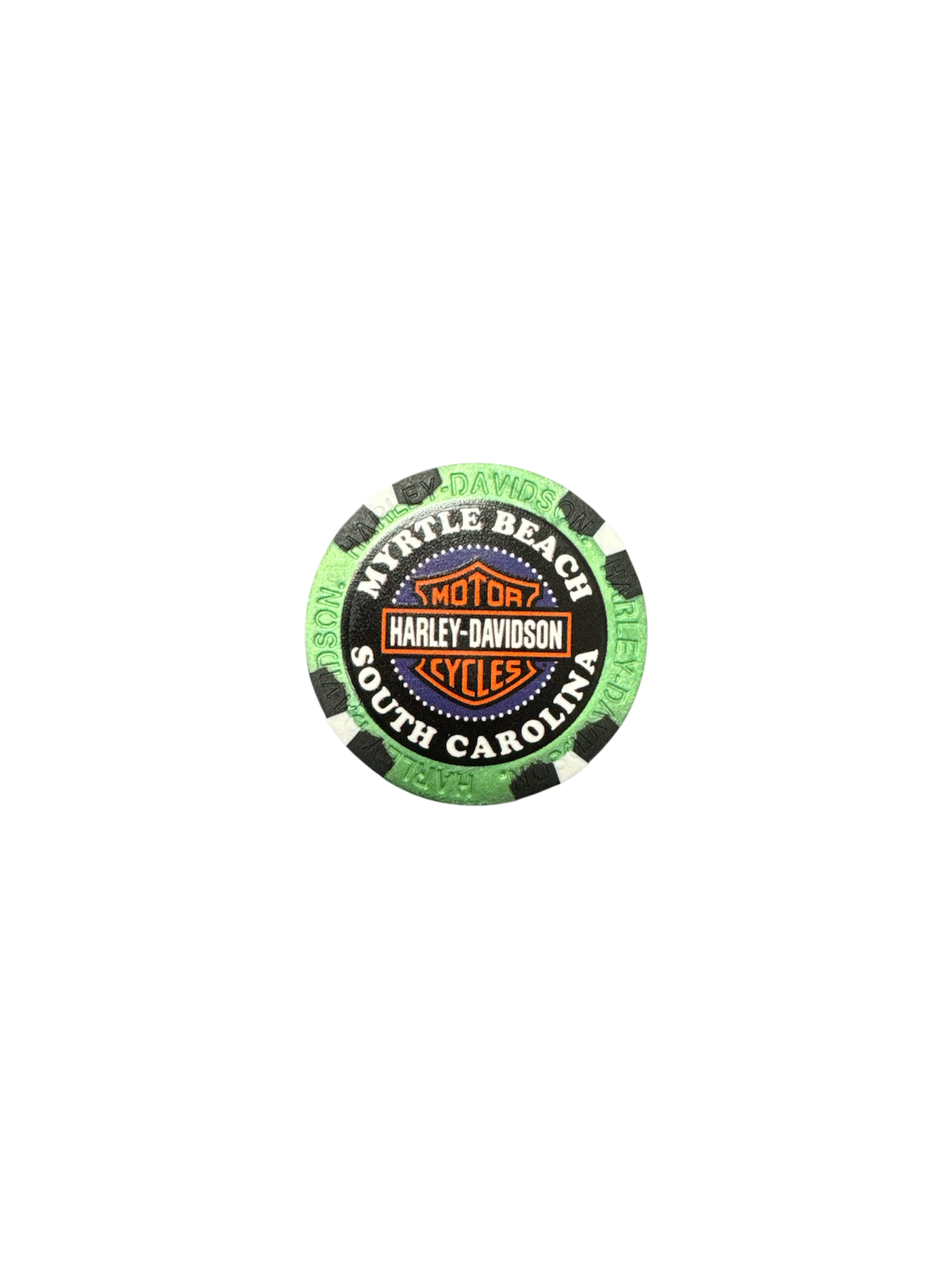 Myrtle Beach Harley-Davidson Full Color Poker Chip