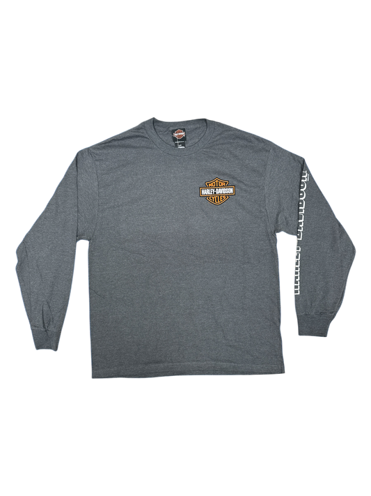 BNS Grey Long Sleeve Tee