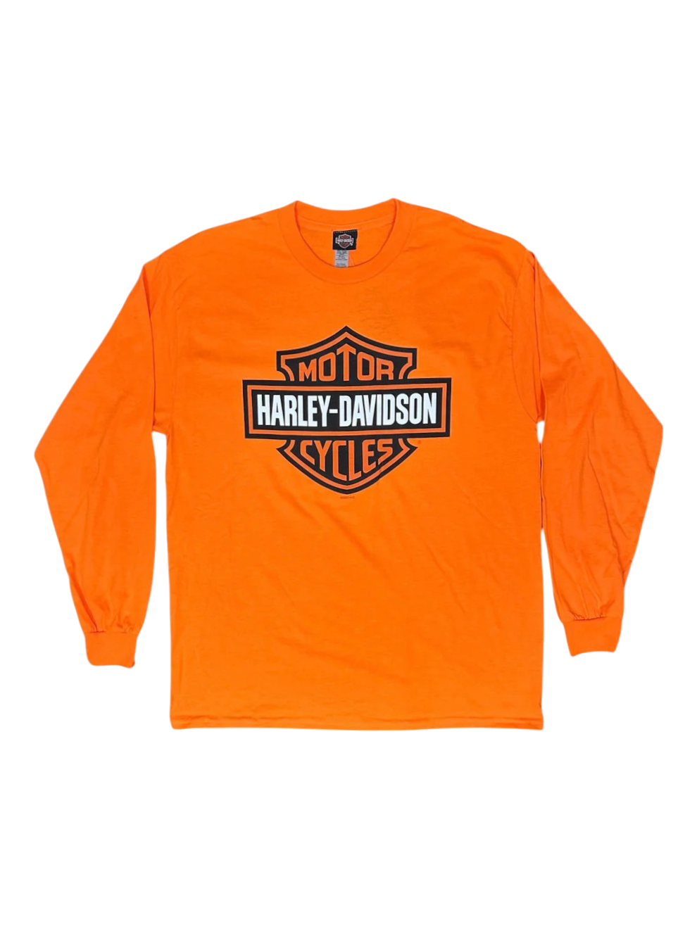 Safety Orange Long Sleeve Tee