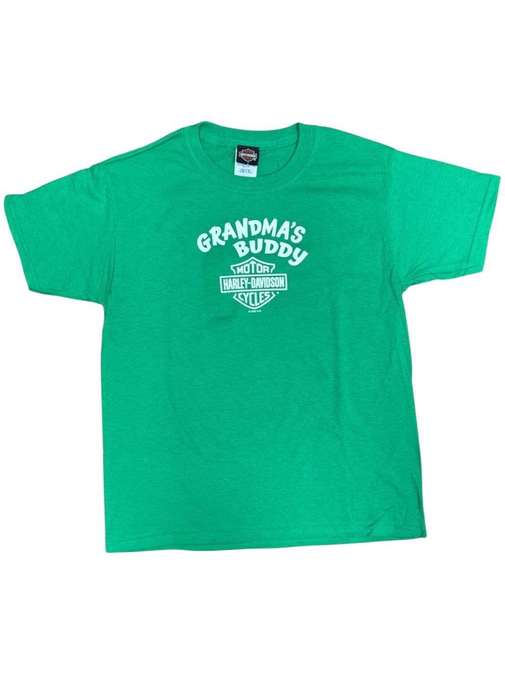 Grandma's Buddy Kids Green Tee