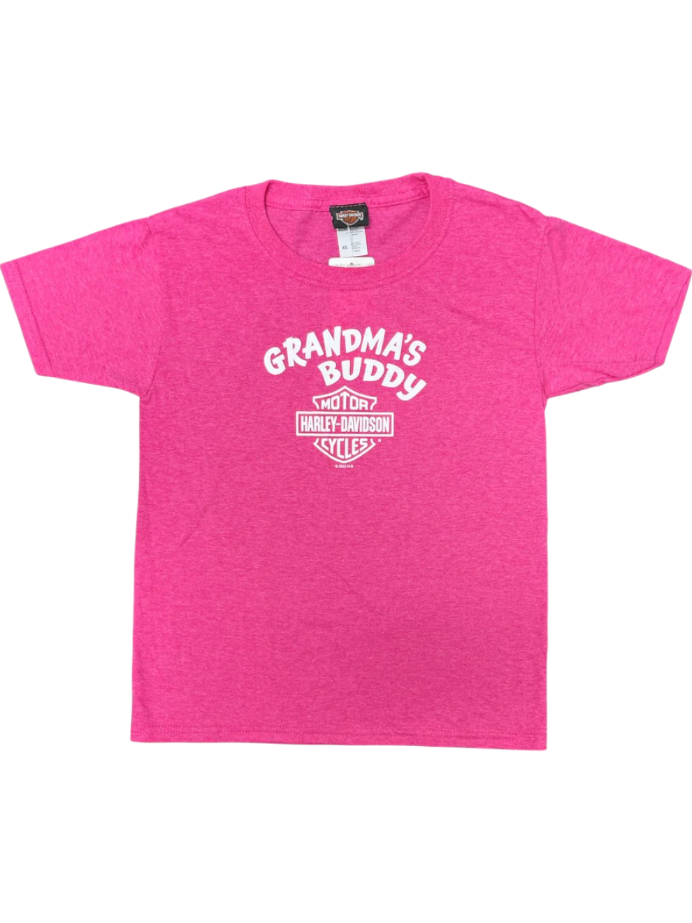 Grandma's Buddy Kids Pink Tee