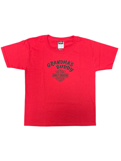 Grandma's Buddy Kids Red Tee