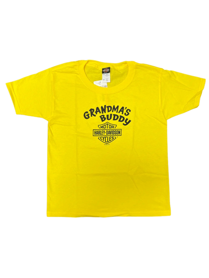 Grandma's Buddy Kids Yellow Tee