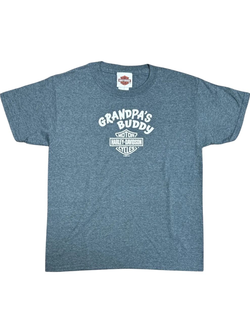 Grandpa's Buddy Kids Grey Tee