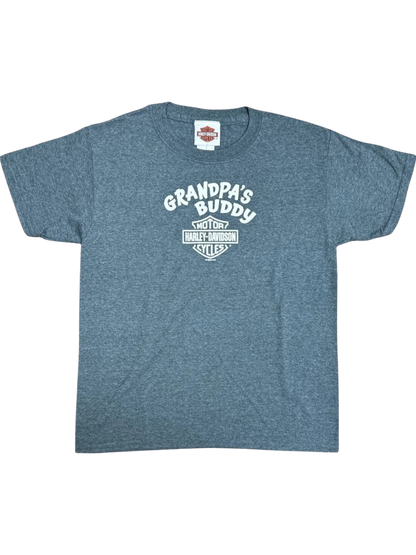 Grandpa's Buddy Kids Grey Tee