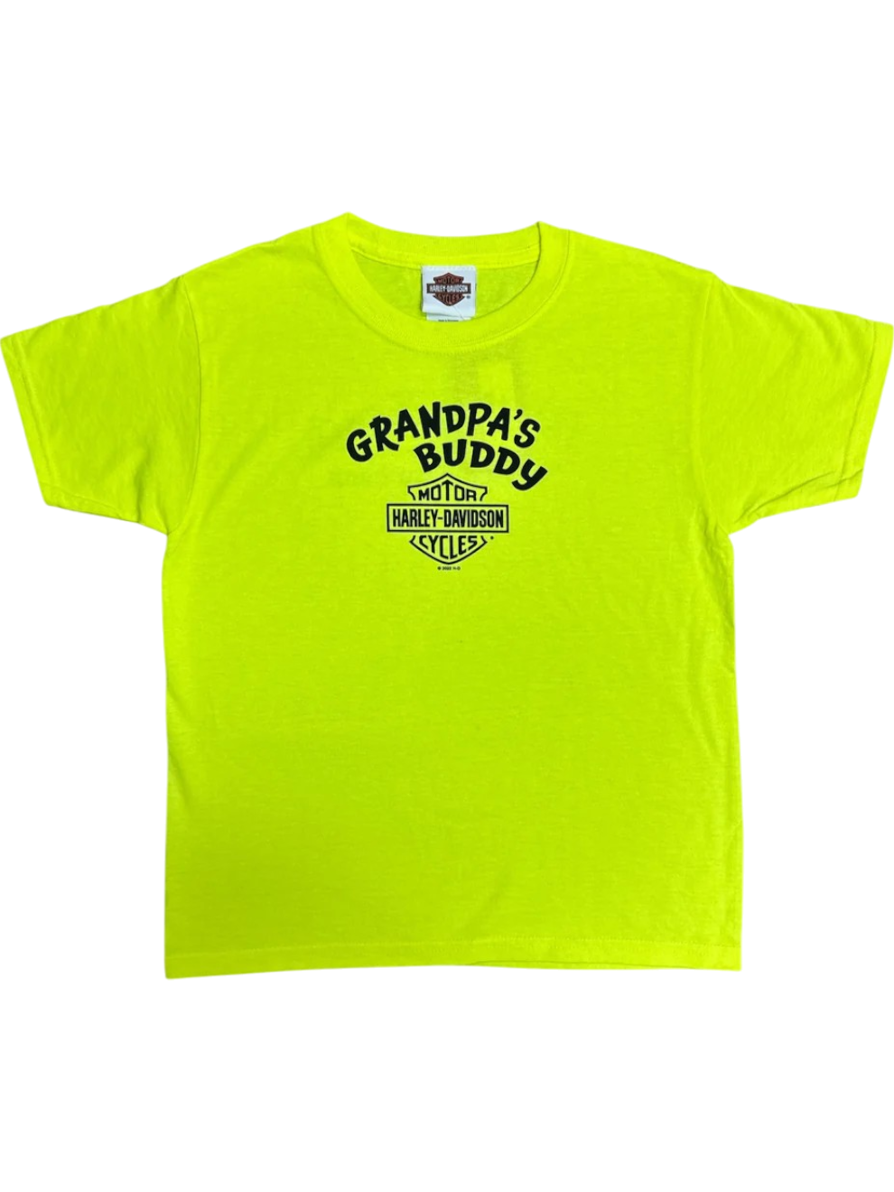 Grandpa's Buddy Kids Neon Tee