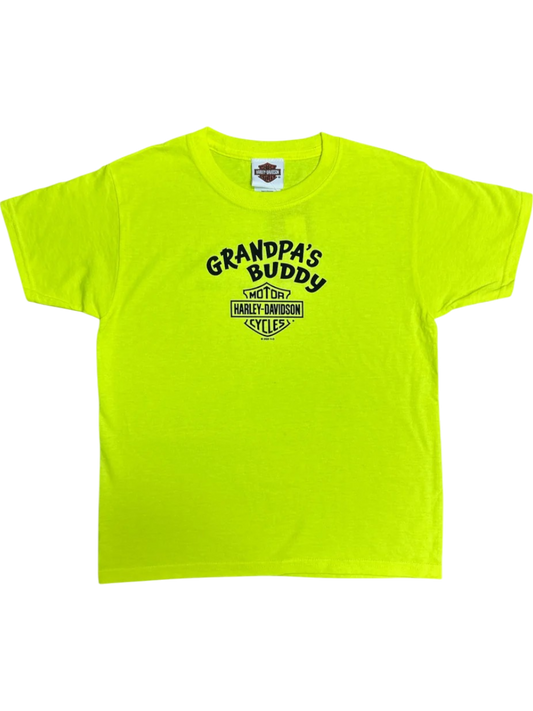 Grandpa's Buddy Kids Neon Tee