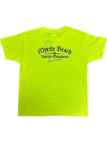 Grandpa's Buddy Kids Neon Tee