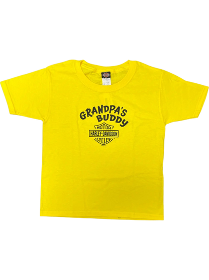 Grandpa's Buddy Kids Yellow Tee