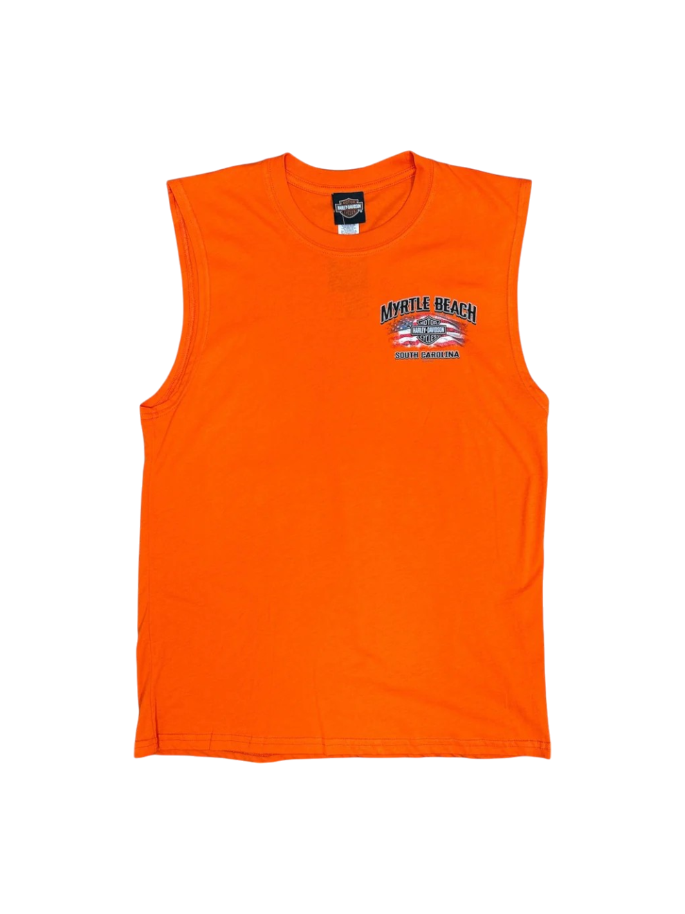 Hero Orange Muscle Tee