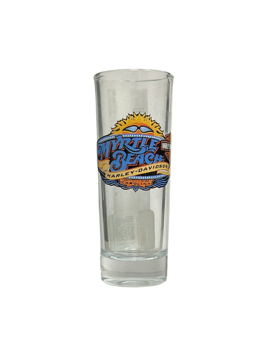 Sun Logo Tall Shot Glass