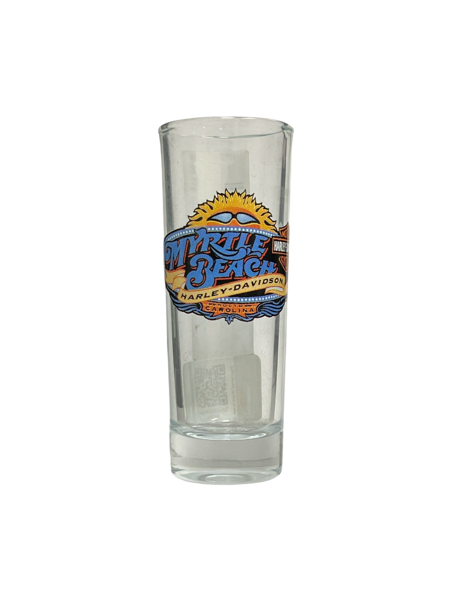 Sun Logo Tall Shot Glass