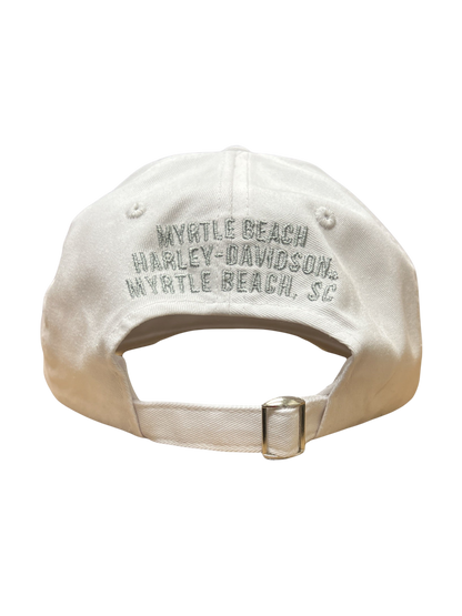 White Bling Hat