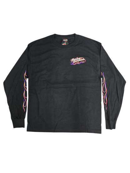 Side Flame Long Sleeve Tee