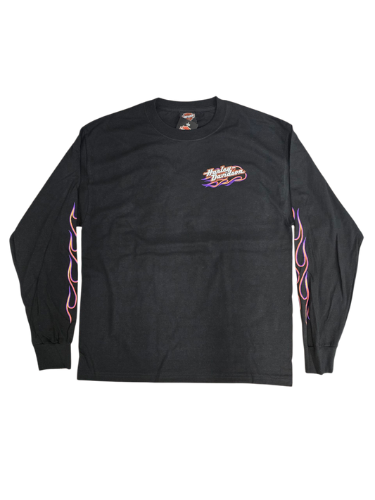 Side Flame Long Sleeve Tee