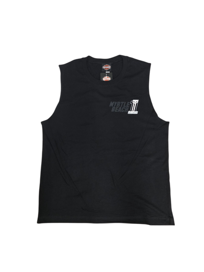 Corner Longtooth Sleeveless Tank