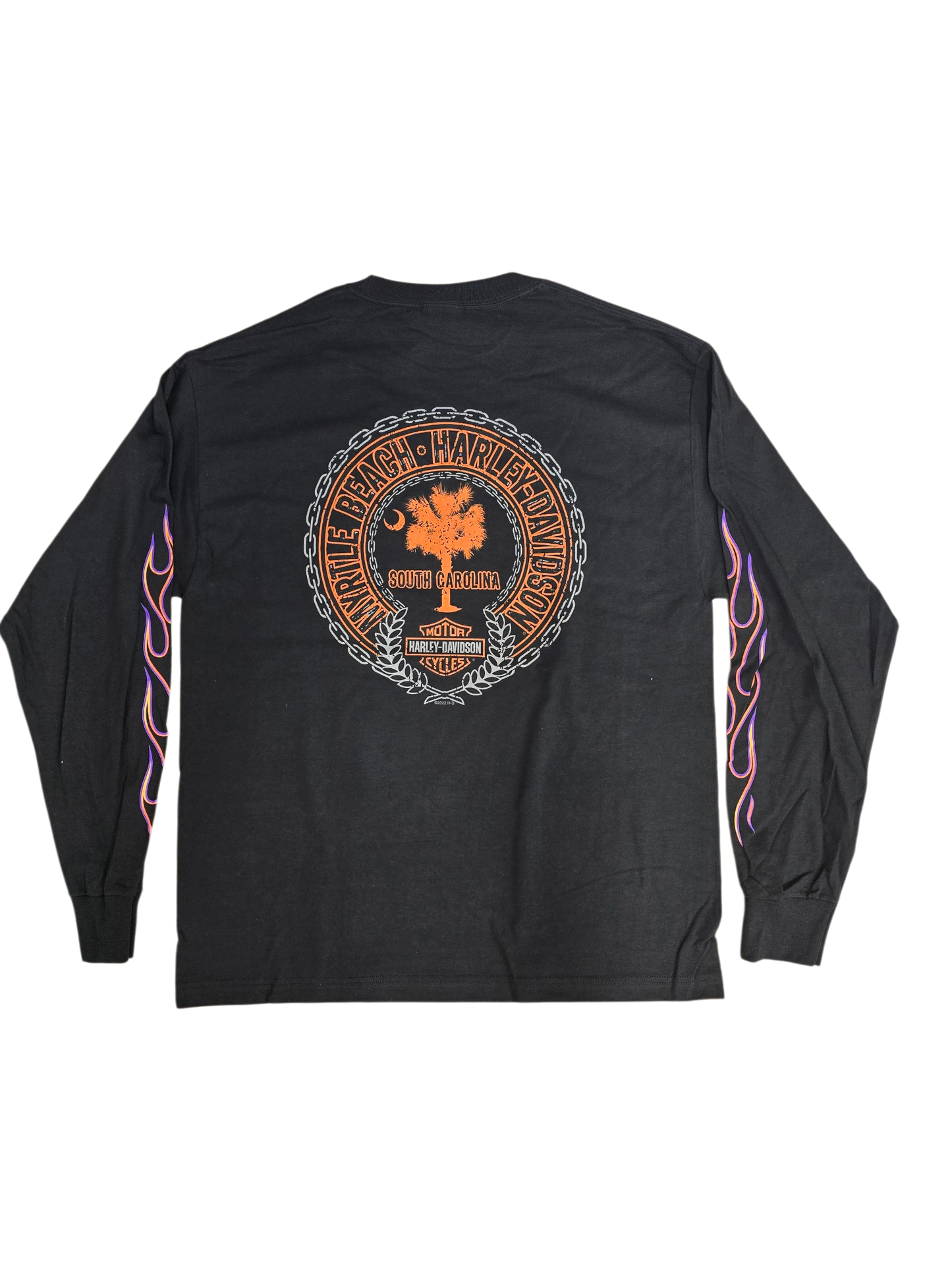 Side Flame Long Sleeve Tee