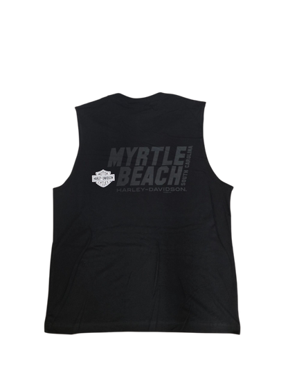 Corner Longtooth Sleeveless Tank