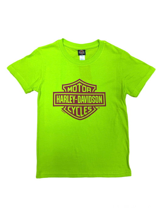Green and Pink Kids Tee